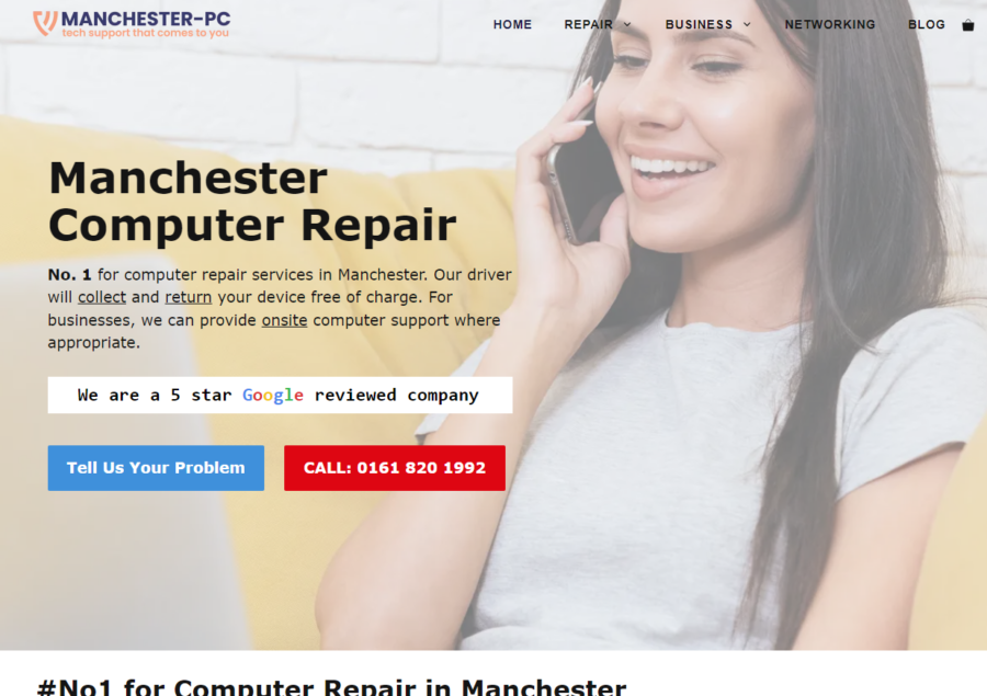 Manchester PC New Website
